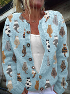 Sophie | Artistic Cat Cardigan