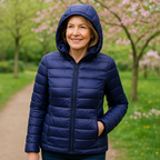 Metta Transitional Padded Jacket | Navy Blue