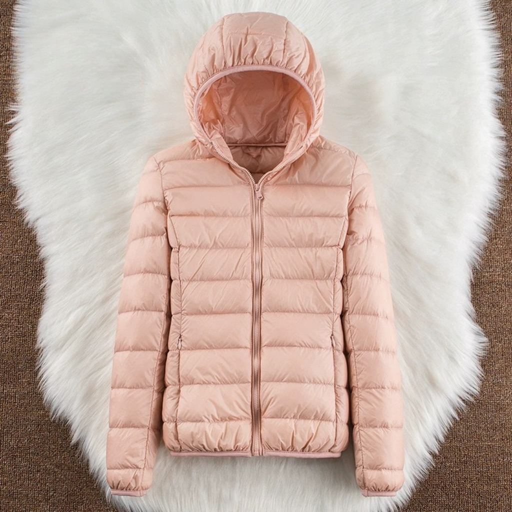 Metta Transitional Padded Jacket | Light Pink