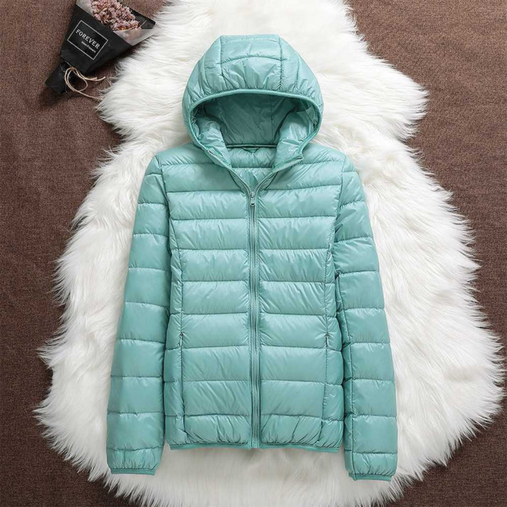 Metta Transitional Padded Jacket | Mint Green