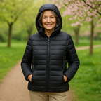 Metta Transitional Padded Jacket | Black