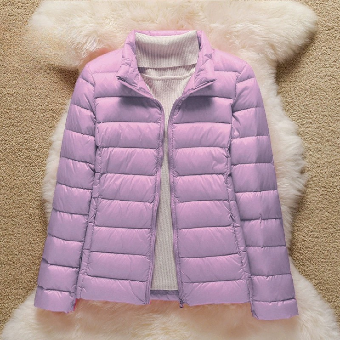Ulla Transitional Padded Jacket | Lilac