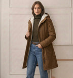 Marjorie™ Cozy Hooded Weatherproof Coat