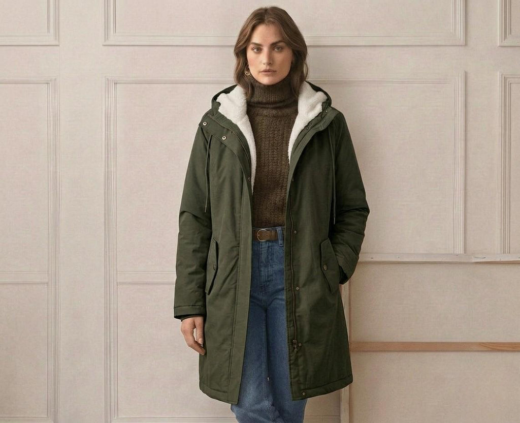 Marjorie™ Cozy Hooded Weatherproof Coat