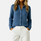 Audrey | Classic Knitted Button Cardigan