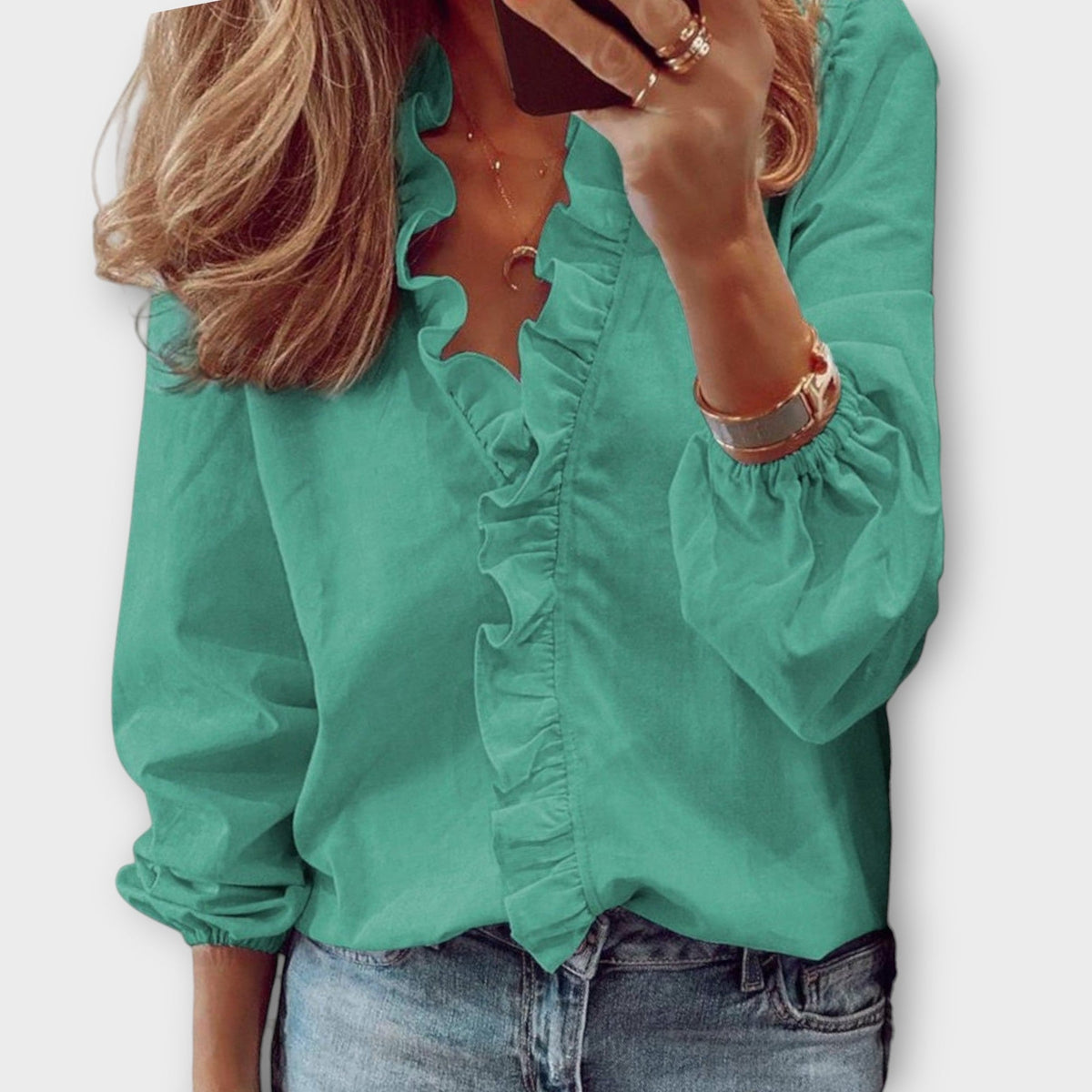 Allison | Elegant Summer Blouse