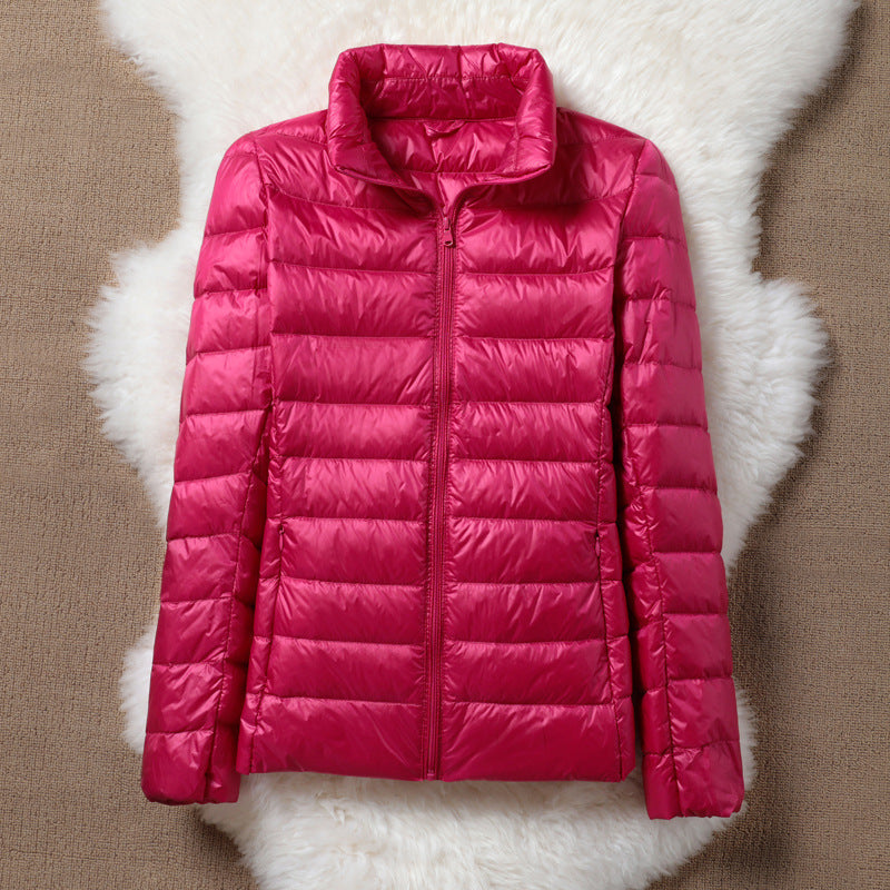 Ulla Transitional Padded Jacket | Pink