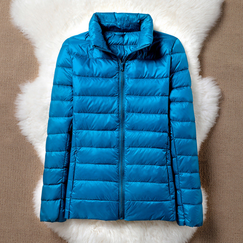 Ulla Transitional Padded Jacket | Sky Blue