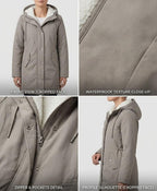 Marjorie™ Cozy Hooded Weatherproof Coat