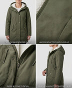 Marjorie™ Cozy Hooded Weatherproof Coat