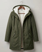 Marjorie™ Cozy Hooded Weatherproof Coat