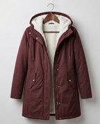 Marjorie™ Cozy Hooded Weatherproof Coat