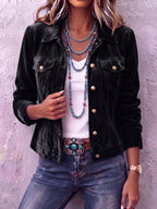 Dianne™ Vintage-Inspired Velvet Jacket